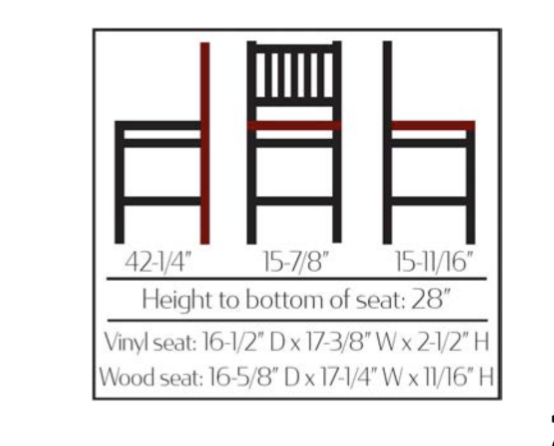 Oak Street Verticalback Barstool (SL2090-1) - Image 2