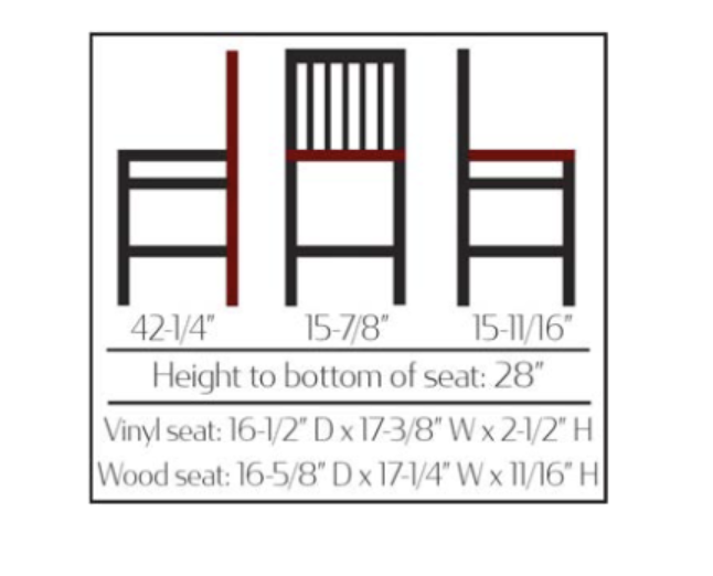 Oak Street Jailhouse Barstool (SL4279-1) - Image 2