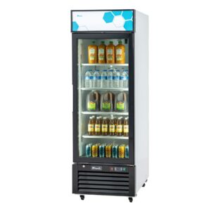 23 cu/ft Glass Door Merchandiser Refrigerator Migali