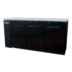 72″ Solid Door Back Bar Refrigerator Migali