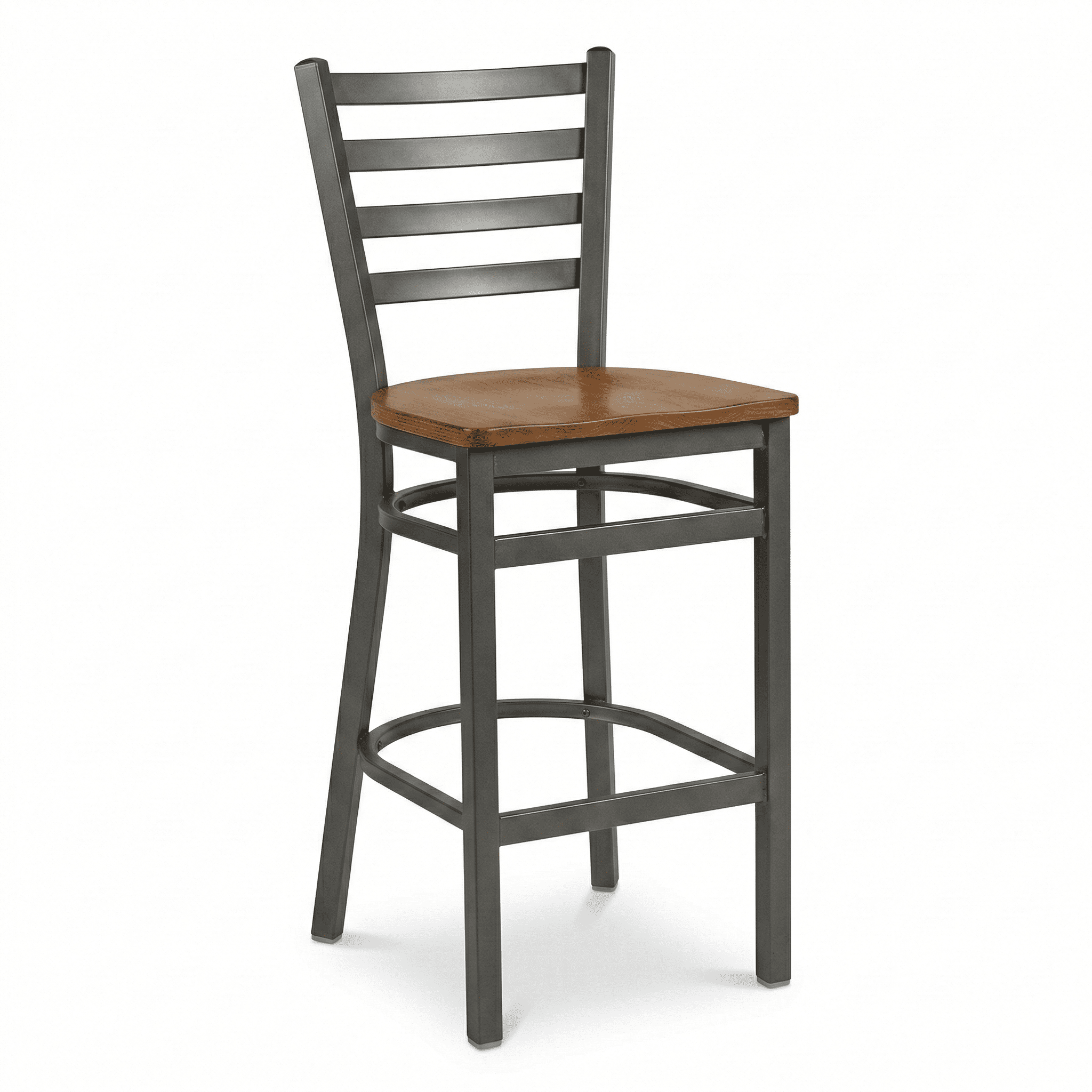 Oak Street Clear Coat Ladderback Chair (SL135C-1-PLAIN)