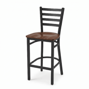 Oak Street Metalwood Ladderback Barstool (BM-234W)
