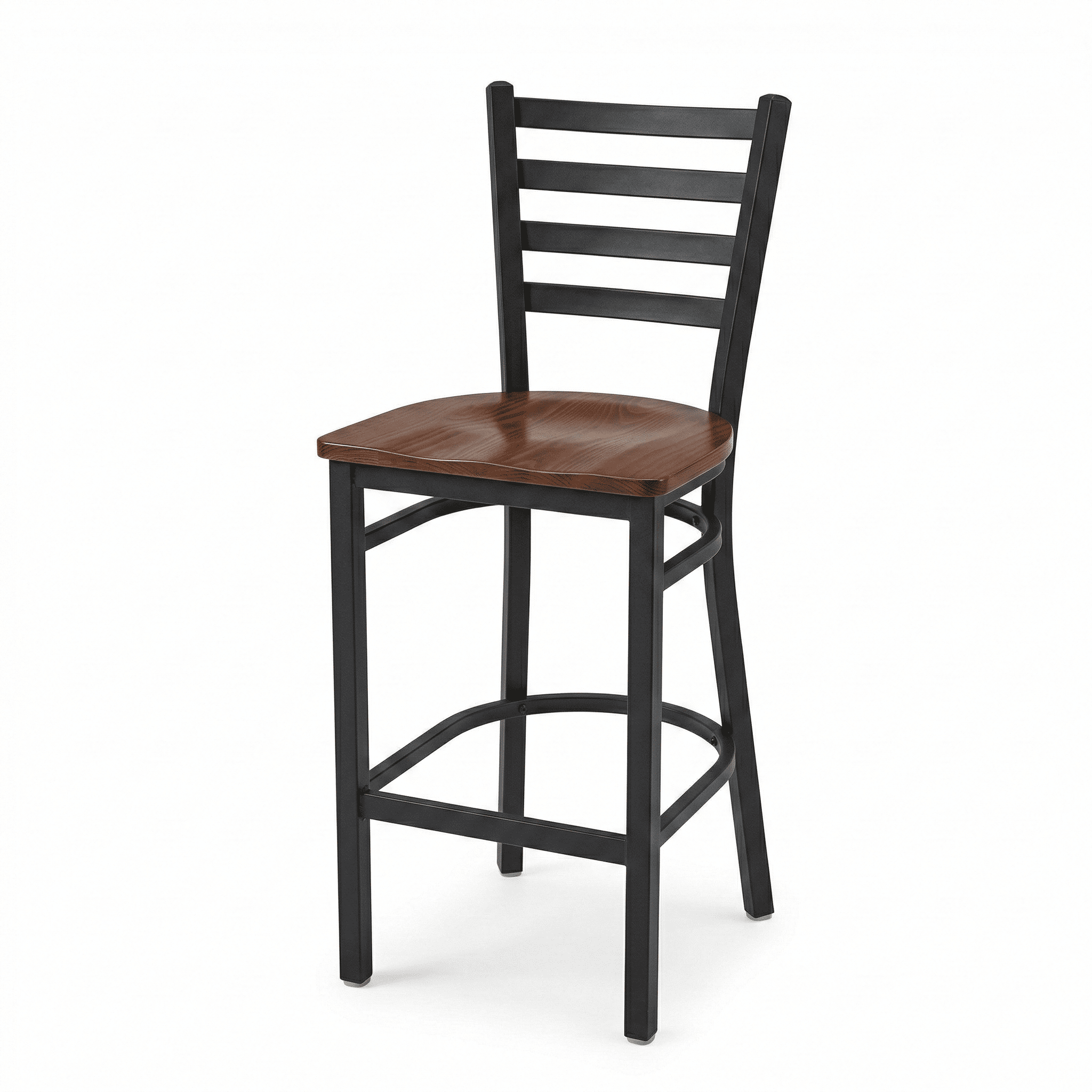 Oak Street Metalwood Ladderback Barstool (BM-234W)