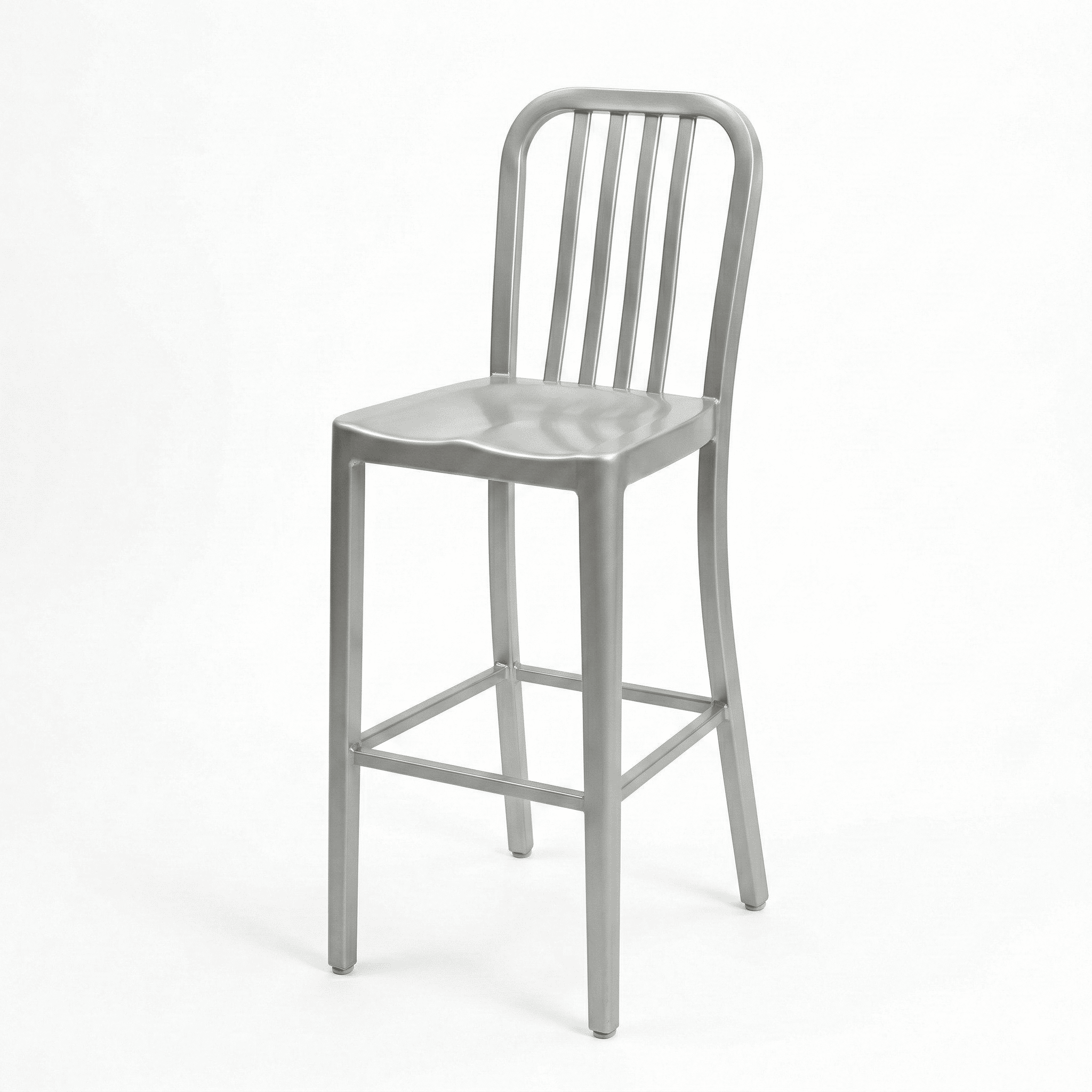 Oak Street Navy Barstool (BM-252-ALM)