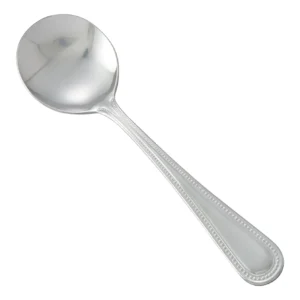 Winco 0005-04 Dots Bouillon Spoon, 6-1/8"