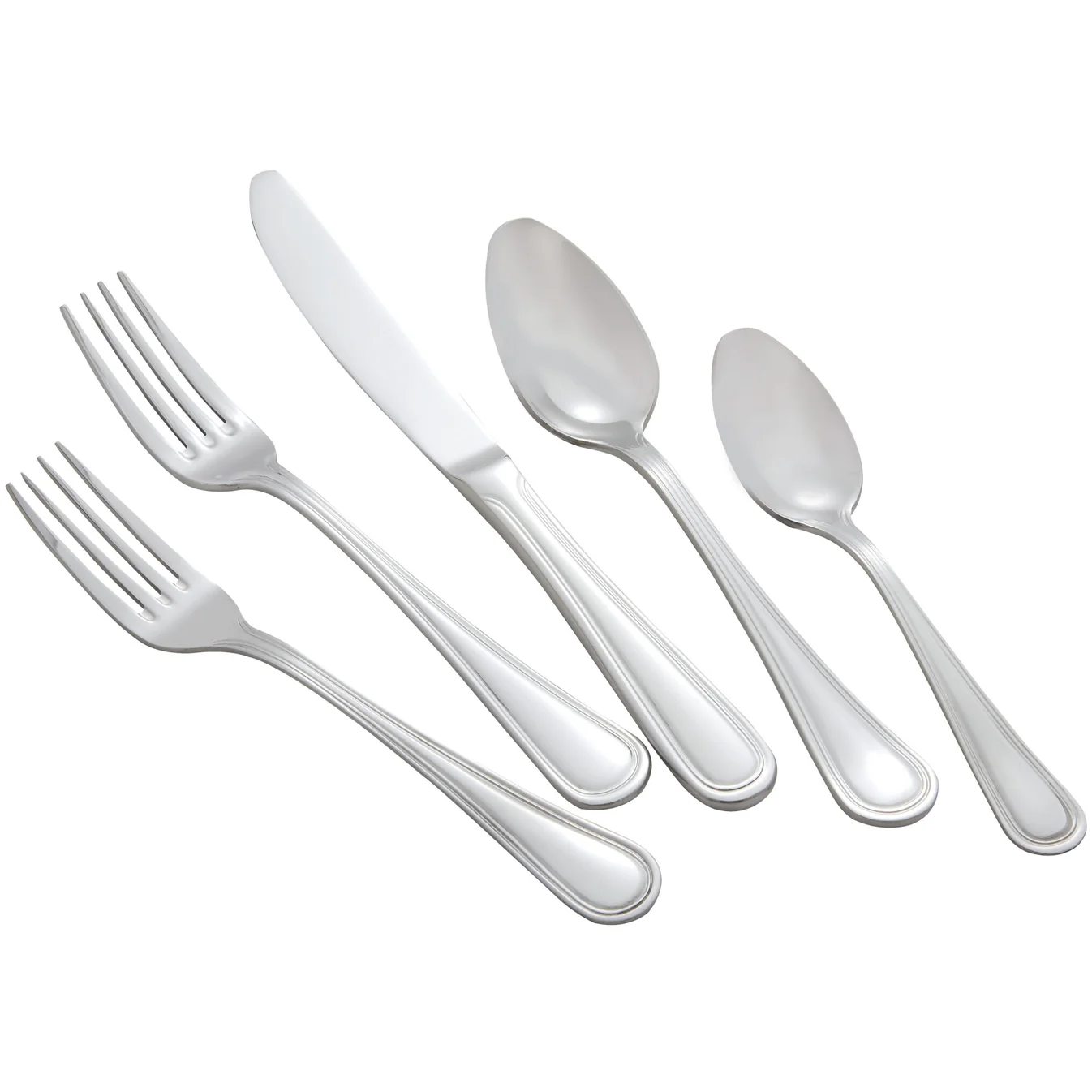 Winco 0021-05 Continental Dinner Fork, 7-1/4" - Image 2