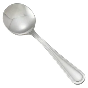 Winco 0021-04 Continental Bouillon Spoon, 5-7/8"