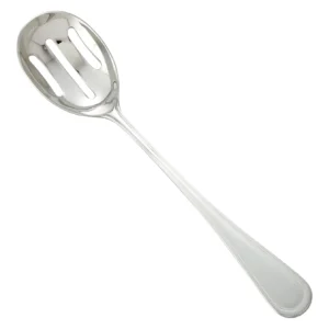 Winco 0030-24 Shangarila Slotted Serving Spoon, 11-1/2"