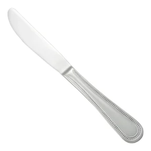 Winco 0036-08 Deluxe Pearl Dinner Knife, 9"