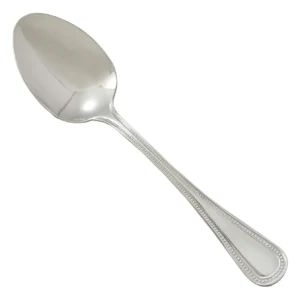 Winco 0036-10 Deluxe Pearl Tablespoon (Euro Length), 8-1/8"