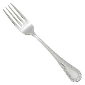 Winco 0036-11 Deluxe Pearl Table Fork (Euro Length), 8-1/8"