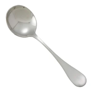 Winco 0037-04 Venice Bouillon Spoon, 6-1/4"