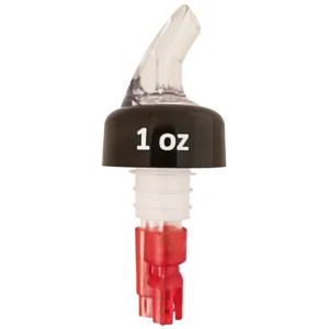 Winco 23752 Exact Measured Pourer, 1 oz, Red Tail