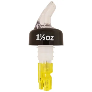 Winco 23782 Exact Measured Pourer, 1-1/2 oz, Yellow Tail