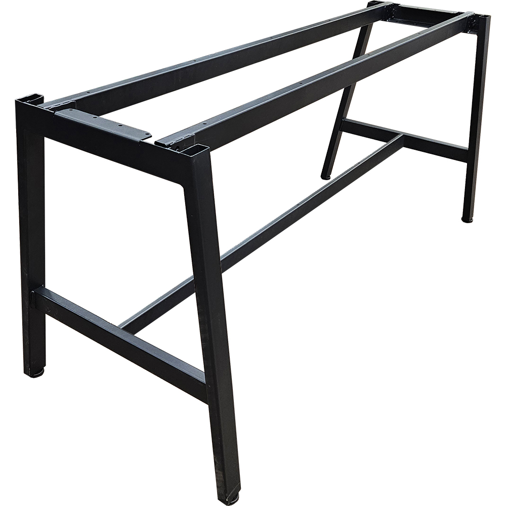 Community Table Base with A-Frame - Black