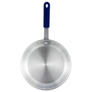 Winco Gladiator™ Natural Finish Aluminum Fry Pans with Sleeve