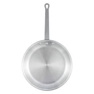 Winco Majestic™ Natural Finish Aluminum Fry Pans