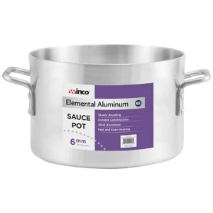 Winco Elemental™ Extra-Heavyweight Aluminum Sauce Pots