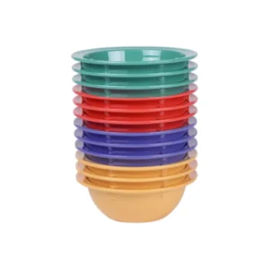 Brazil Collection Melamine Bowls, Bouillon Cups & Ramekins - 12-pc Mix Pack