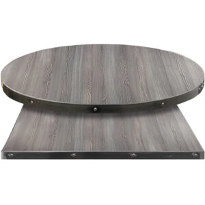 Fortress Manufactured Table Top - Backwoods Barn Wood Gray