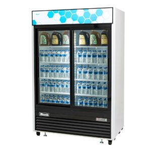 Migali C-49RS-HC Competitor Series 2 Sliding Glass Door Refrigerator, 49 Cu Ft