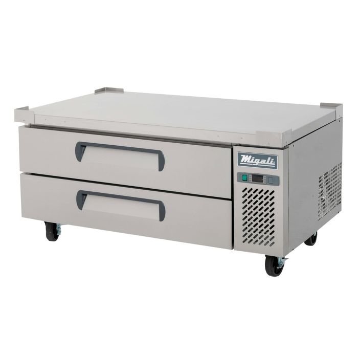 Migali C-CB52-HC 52" Wide Refrigerated Chef Base, 2 Drawers, 52" W