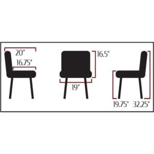 Amata Chair with Standard Bucket - Image 2