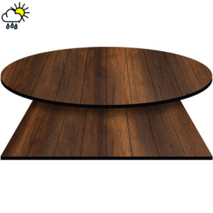 COMPCOR Quick Ship Indoor/Outdoor Table Top - Knotty Oak