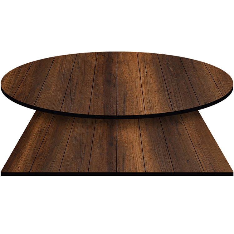 COMPCOR Quick Ship Indoor/Outdoor Table Top - Knotty Oak - Image 3