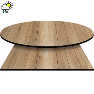 COMPCOR Quick Ship Indoor/Outdoor Table Top - Vintage Oak