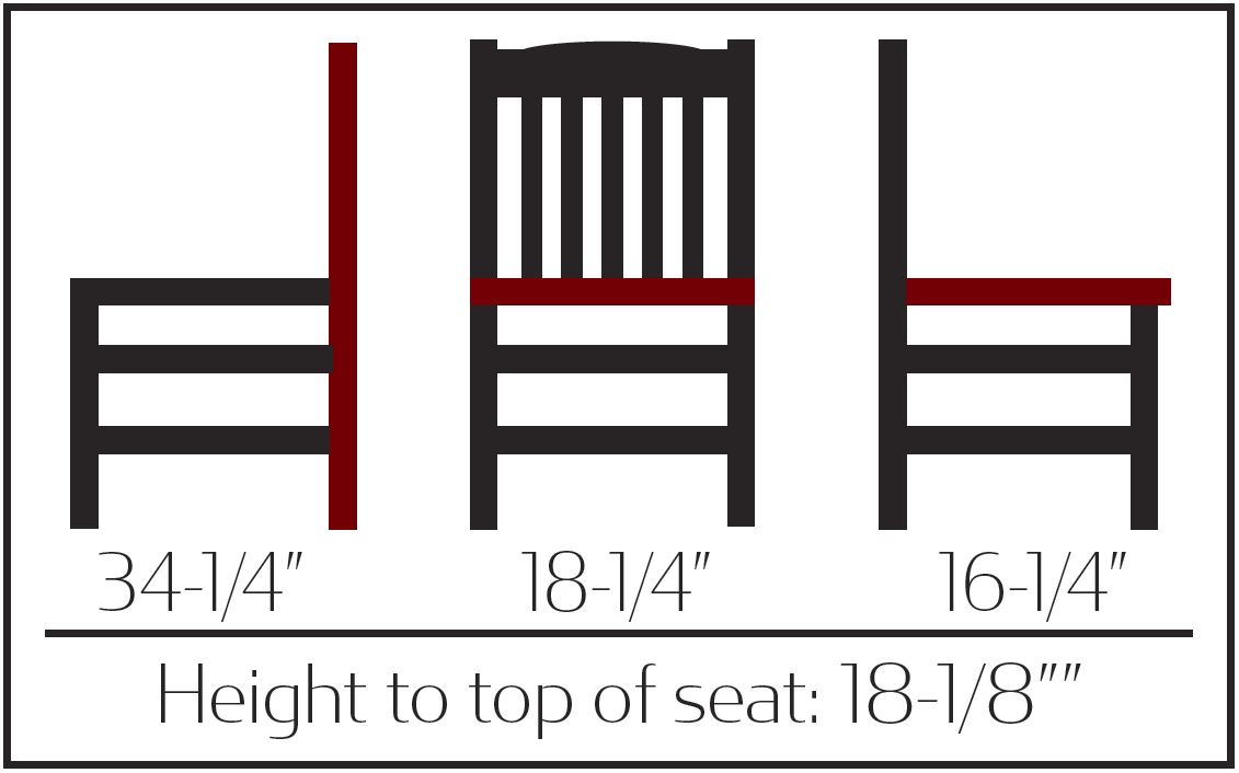 CW-554 Schoolhouse Chair - Image 2