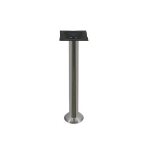 Bolt Down Table Base – Chrome (3" Column)