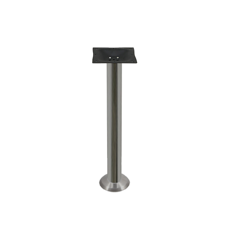Bolt Down Table Base – Chrome (3" Column)