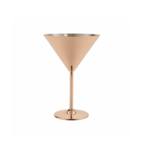 G.E.T. 12 oz. Stainless Steel Martini Glass
