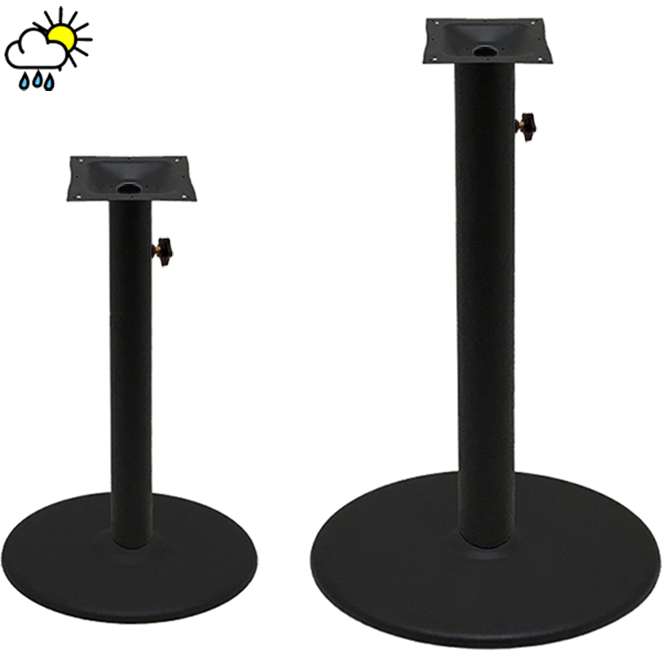 DURAFINISH Outdoor Stamped Steel Cross Table Bases (Copy)