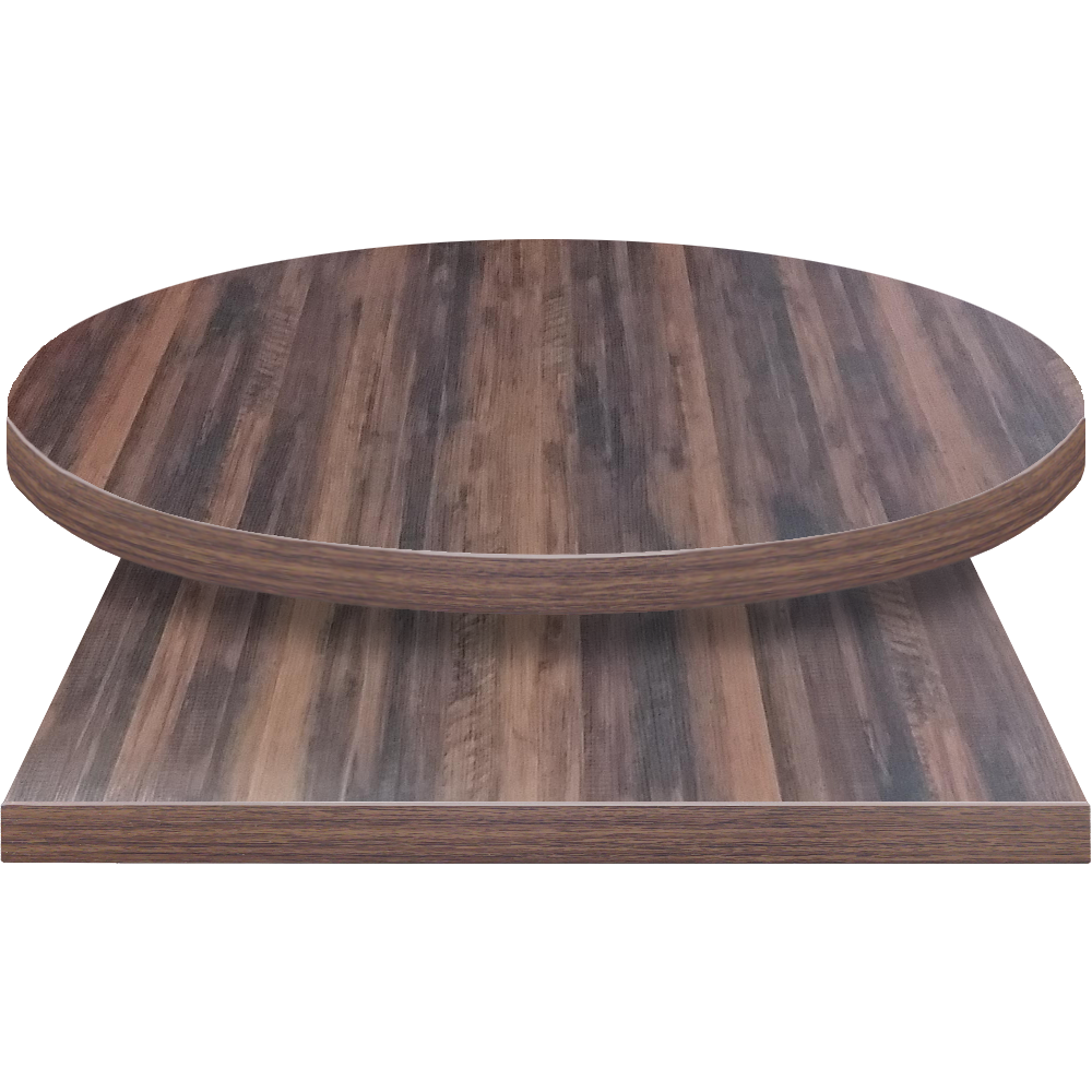 Backwoods PVC Edge Manufactured Table Top - Gun Powder
