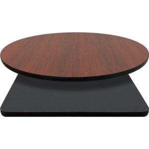 Oak Street Two-Sided Quick Ship Table Tops – Mahogany/Black