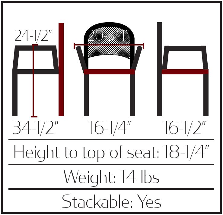 OD105-CHAIR Diamondback Outdoor Armchair - Image 2