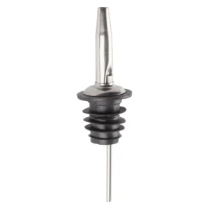 Winco PPM-4 Stainless Steel Pourer, Tapered Spout, Med Flow