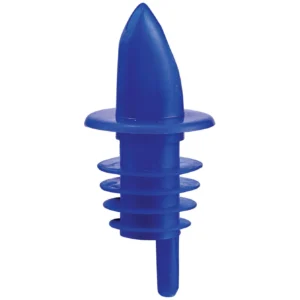 Winco PPR-2B Economy Free-Flow Pourer, Blue