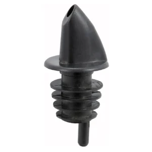 Winco PPR-2K Economy Free-Flow Pourer, Black