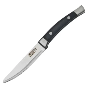 Winco SK-22 Acero Gourmet Steak Knives, Round Tip, 10"