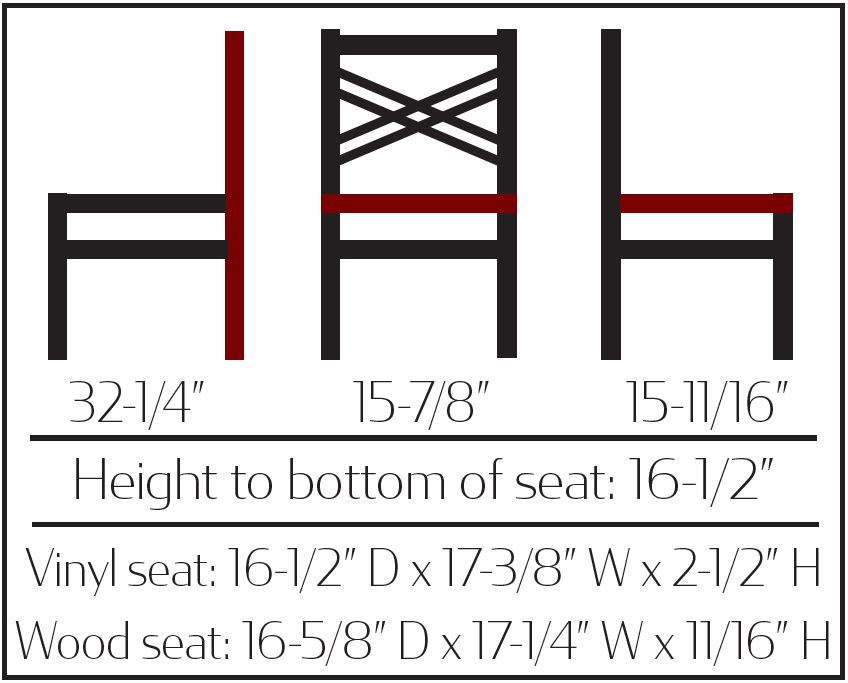 SL2130 Crossback Chair - Image 2