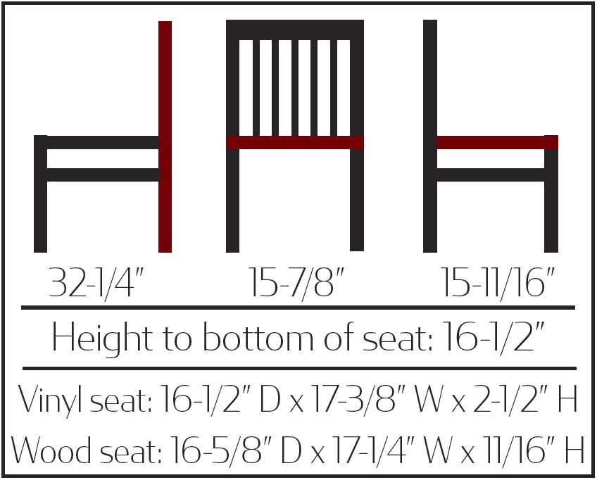 WC102 Verticalback Chair with Solid Wood Frame - Image 2