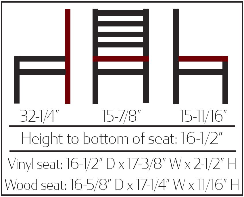 ST2160-CCS Stackable Clear Coat Ladderback Chair - Image 2