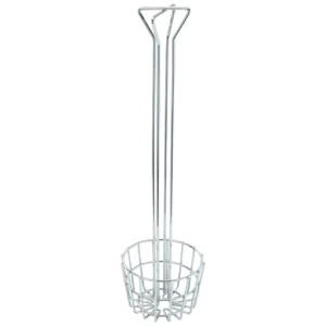 Chrome-Plated Tortilla Shell Fry Basket