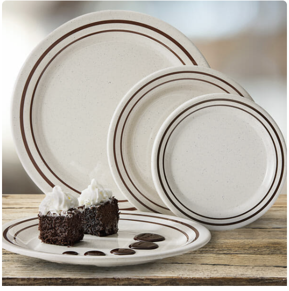Ultraware Round Melamine Plate - Image 2