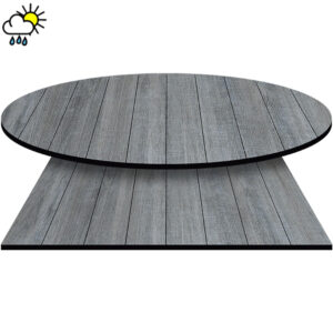 COMPCOR Quick Ship Indoor/Outdoor Table Top - Weathered Pewter