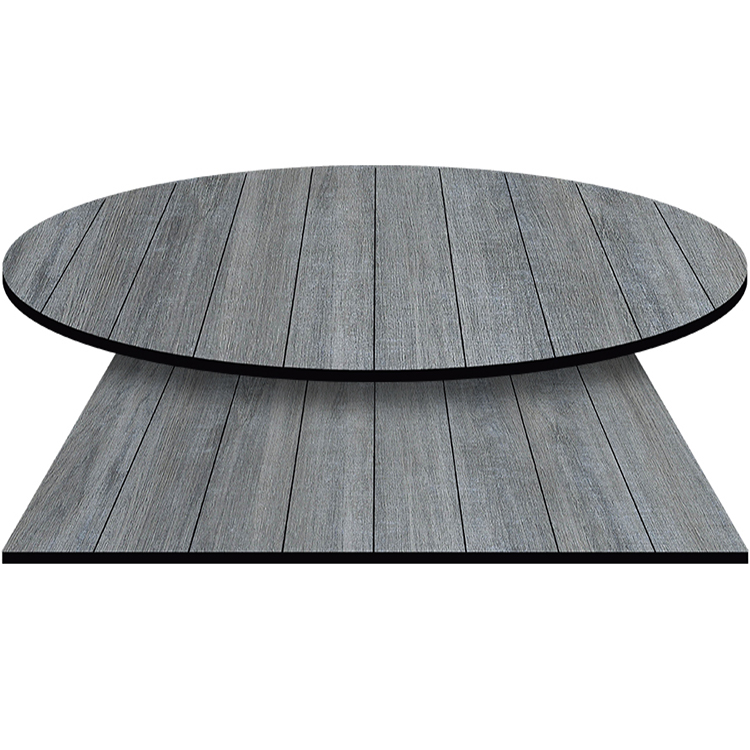 COMPCOR Quick Ship Indoor/Outdoor Table Top - Weathered Pewter - Image 3