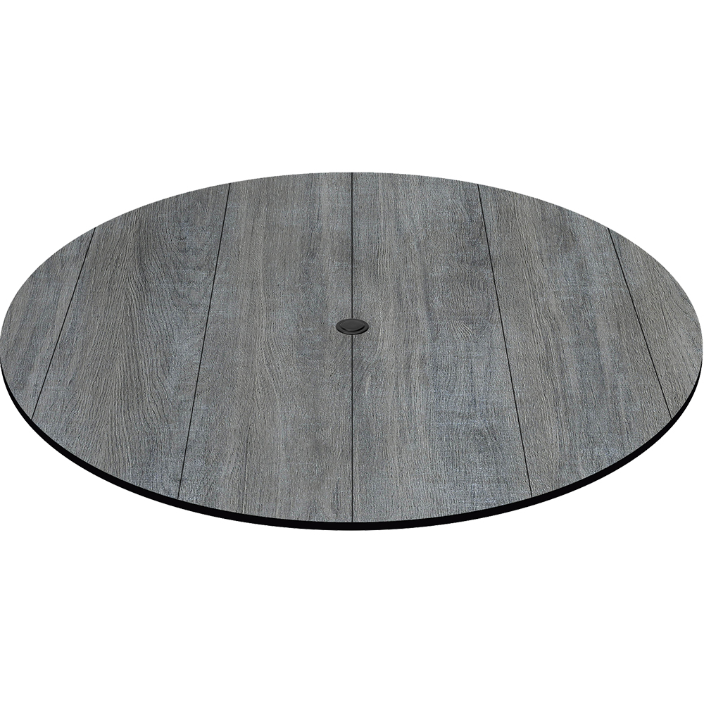 COMPCOR Quick Ship Indoor/Outdoor Table Top - Weathered Pewter - Image 5